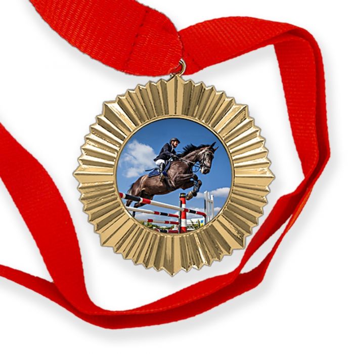 Médaille personnalisée photo Or - OFF