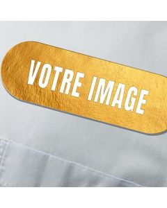 Badge d'identification photo MDF rectangulaire