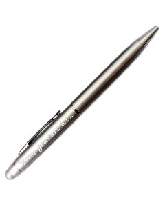 Stylo Gris Personnalisé – Élégant, Utile et Plein d’Attention