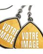 Boucles oreilles photo triangles - ON