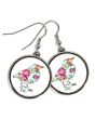 Boucles oreilles photo pendantes - OFF