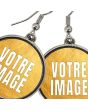 Boucles oreilles photo pendantes - ON