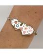 Bracelet double coeur - OFF