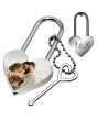 Cadenas photo cœur personnalisé love