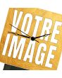 horloge de table photo carrée - on