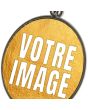Pendentif photo ovale avec chaine - ON