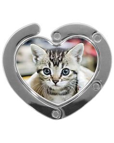 Accroche­-sac photo coeur