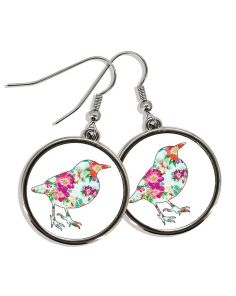 Boucles oreilles photo pendantes - OFF
