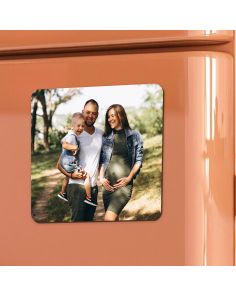 Magnet photo personnalisé carré