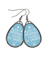 Boucles d'oreilles photo gouttes d'eau - OFF