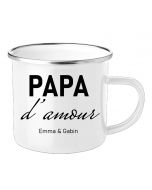 Mug personnalisé papa maman