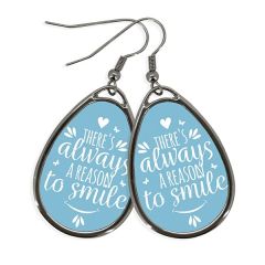 Boucles d'oreilles photo gouttes d'eau - OFF