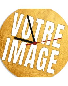 Horloge murale personnalisée photo