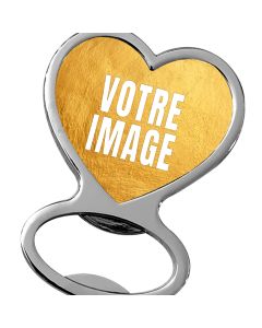 Magnet photo décapsuleur cœur