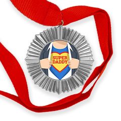 Médaille personnalisée photo Argent - OFF