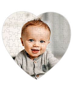 magnet puzzle photo coeur personnalise