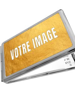 Miroir rectangulaire photo avec bloc note