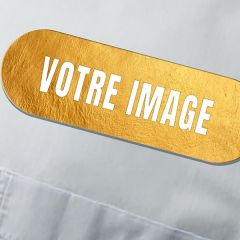 Badge d'identification photo MDF rectangulaire