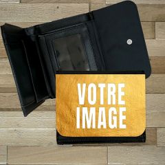 Portefeuille photo cuir 13,7 x 10,7 cm