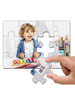 Puzzle photo personnalisé en carton - 12 pièces