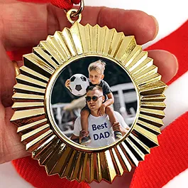 Médaille dorée photo