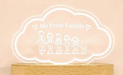 Veilleuse lampe ma petite famille