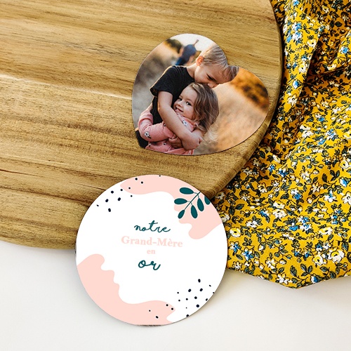 magnet frigo personnalise photo fête des grands-mères