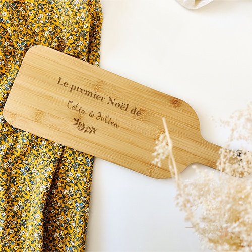 Planche à découper personnalisée bois gravée 