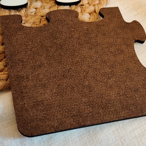 Sous-verre puzzle personnalisé idée cadeaux